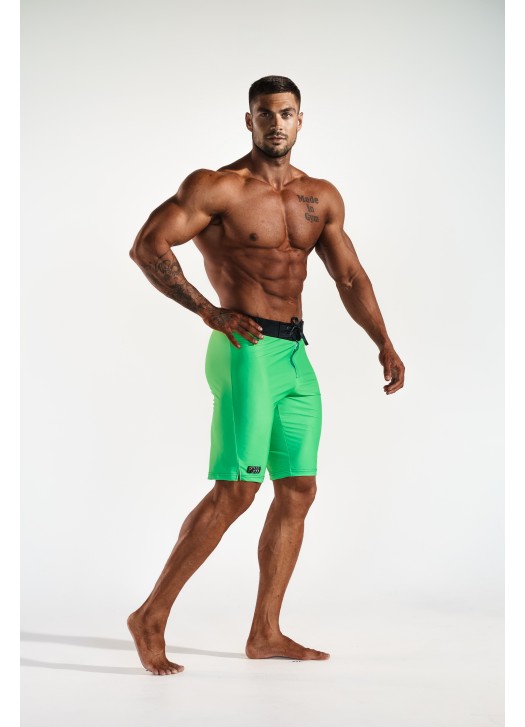 Men's Physique Shorts - Green